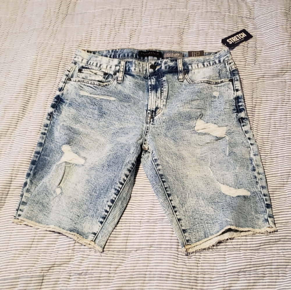 Aeropostale Cut-Off Jean Shorts